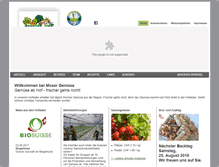 Tablet Screenshot of mosergemuese.ch